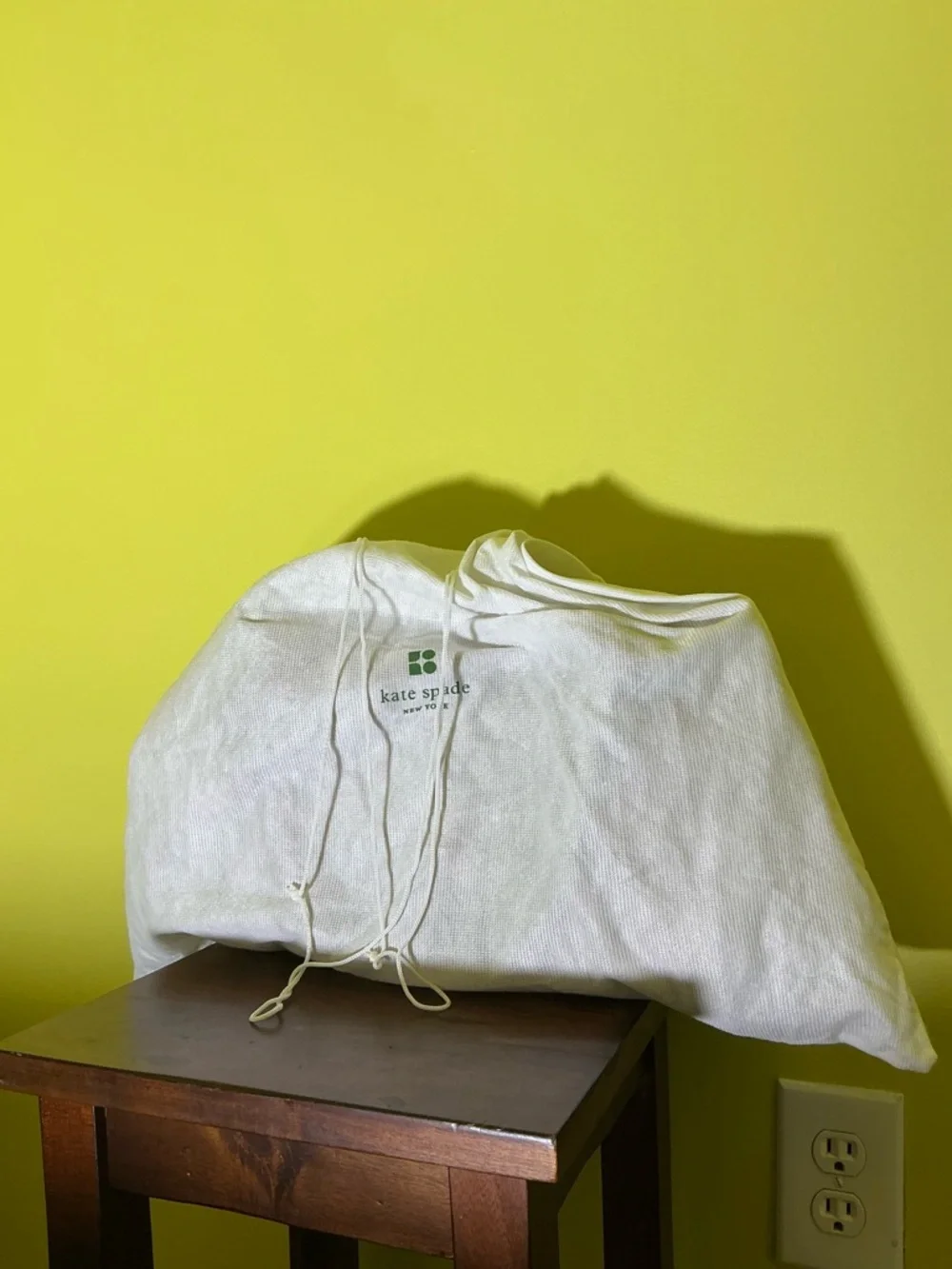 kate spade Cream Leather Shoulder Bag